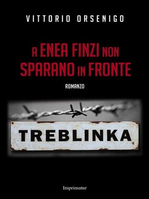 cover image of A Enea Finzi non sparano in fronte